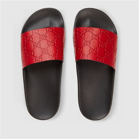 new gucci women slides|women gucci slides size 11.